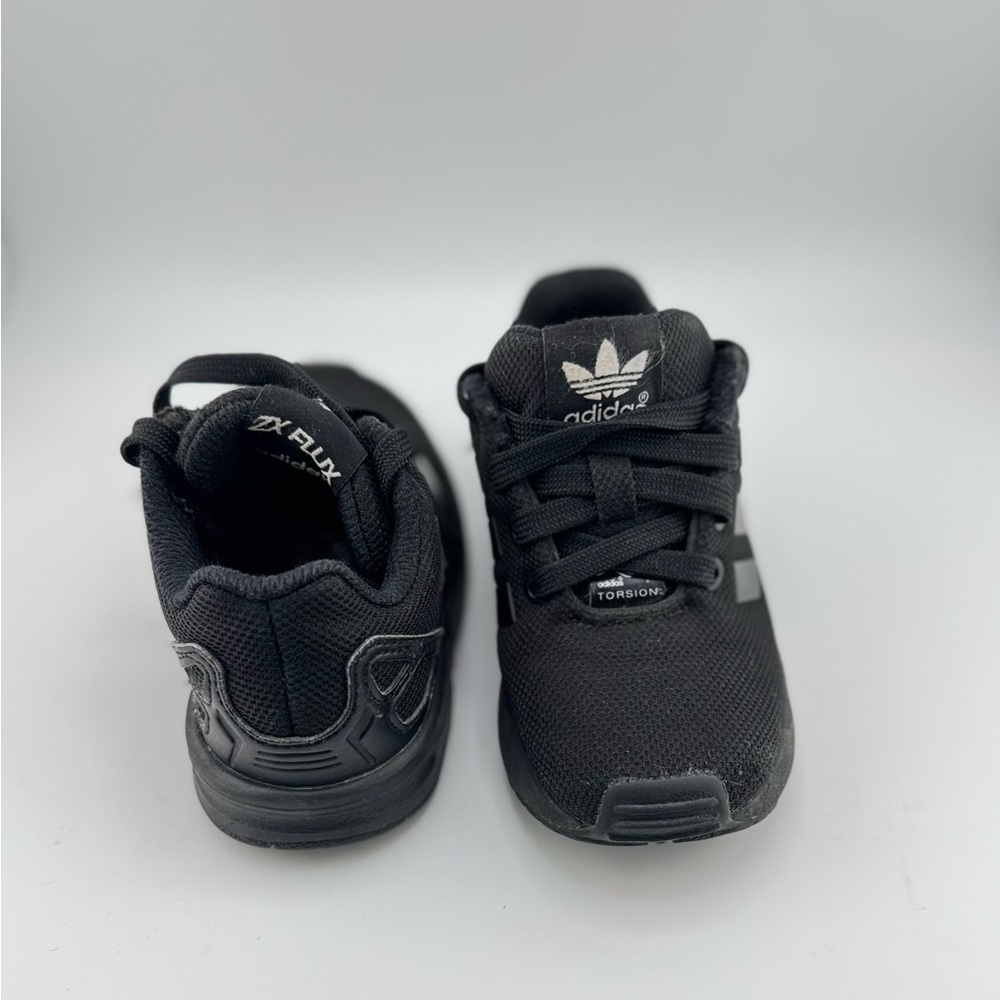 Adidas Kids Black and Gray Sneakers Torsion